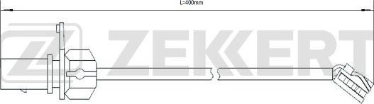 Zekkert BS-8097 - Сигнализатор, износ тормозных колодок autospares.lv
