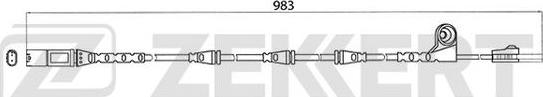 Zekkert BS-8004 - Сигнализатор, износ тормозных колодок autospares.lv