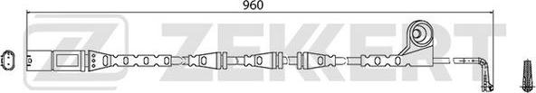 Zekkert BS-8005 - Сигнализатор, износ тормозных колодок autospares.lv