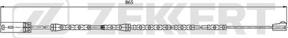 Zekkert BS-8029 - Сигнализатор, износ тормозных колодок autospares.lv