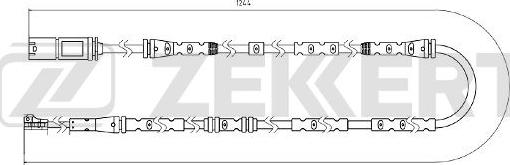 Zekkert BS-8101 - Сигнализатор, износ тормозных колодок autospares.lv