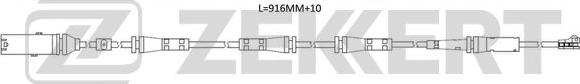 Zekkert BS-8130 - Сигнализатор, износ тормозных колодок autospares.lv