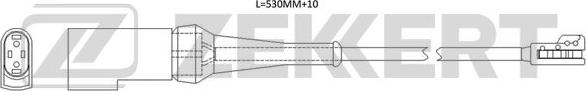 Zekkert BS-8132 - Сигнализатор, износ тормозных колодок autospares.lv