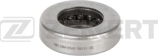 Zekkert GM-9520 - Подшипник качения, опора стойки амортизатора autospares.lv