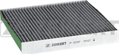 Zekkert IF-3019P - Фильтр воздуха в салоне autospares.lv