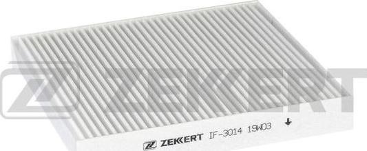 Zekkert IF-3014 - Фильтр воздуха в салоне autospares.lv