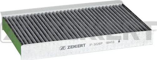 Zekkert IF-3026P - Фильтр воздуха в салоне autospares.lv