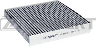 Zekkert IF-3181K - Фильтр воздуха в салоне autospares.lv