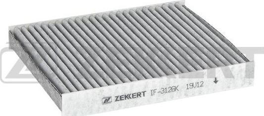 Zekkert IF-3126K - Фильтр воздуха в салоне autospares.lv