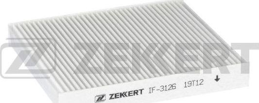 Zekkert IF-3126 - Фильтр воздуха в салоне autospares.lv