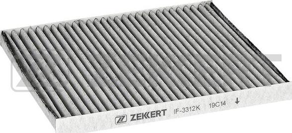 Zekkert IF-3312K - Фильтр воздуха в салоне autospares.lv