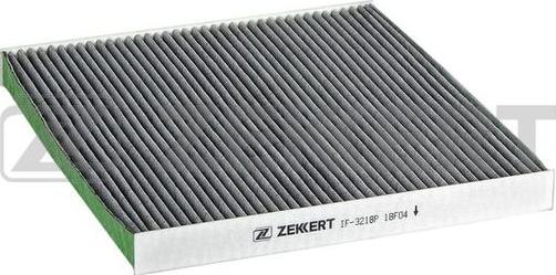 Zekkert IF-3218P - Фильтр воздуха в салоне autospares.lv