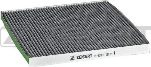 Zekkert IF-3283P - Фильтр воздуха в салоне autospares.lv