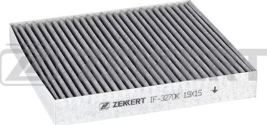 Zekkert IF-3270K - Фильтр воздуха в салоне autospares.lv