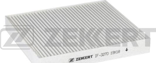 Zekkert IF-3270 - Фильтр воздуха в салоне autospares.lv