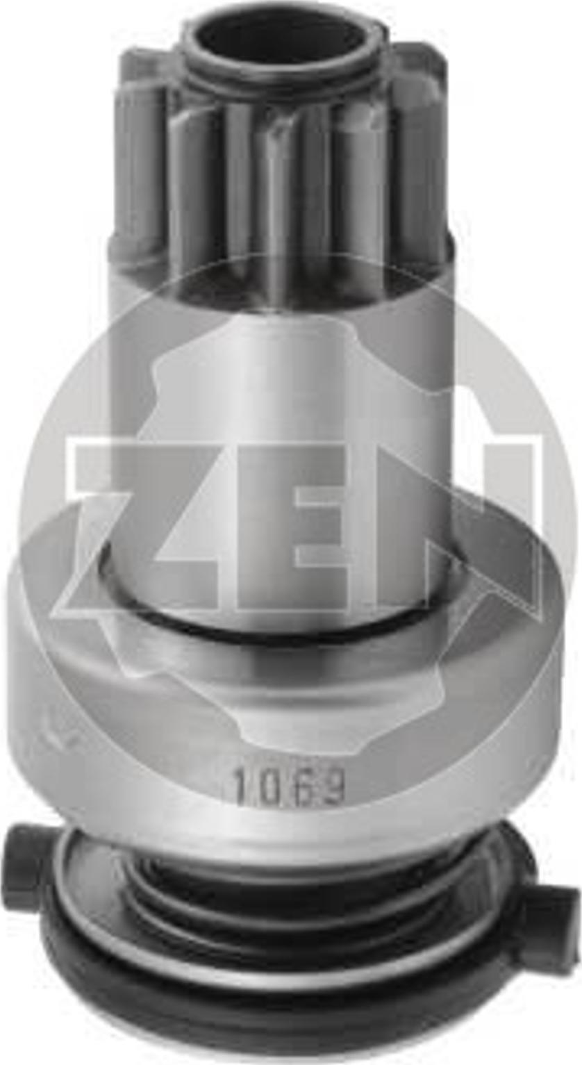 ZEN 1069 - Ведущая шестерня, бендикс, стартер autospares.lv