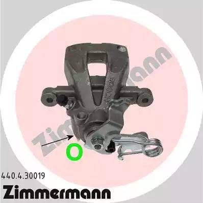 Zimmermann 440.4.30019 - Тормозной суппорт autospares.lv