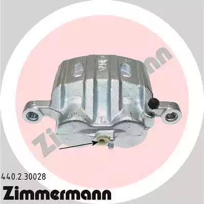 Zimmermann 440.2.30028 - Тормозной суппорт autospares.lv