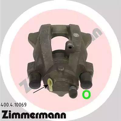 Zimmermann 400.4.10069 - Тормозной суппорт autospares.lv