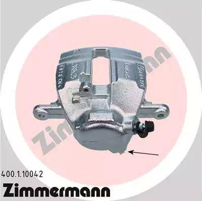 Zimmermann 400.1.10042 - Тормозной суппорт autospares.lv