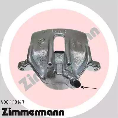 Zimmermann 400.1.10147 - Тормозной суппорт autospares.lv