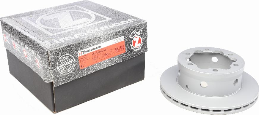 Zimmermann 400.3605.20 - Тормозной диск autospares.lv