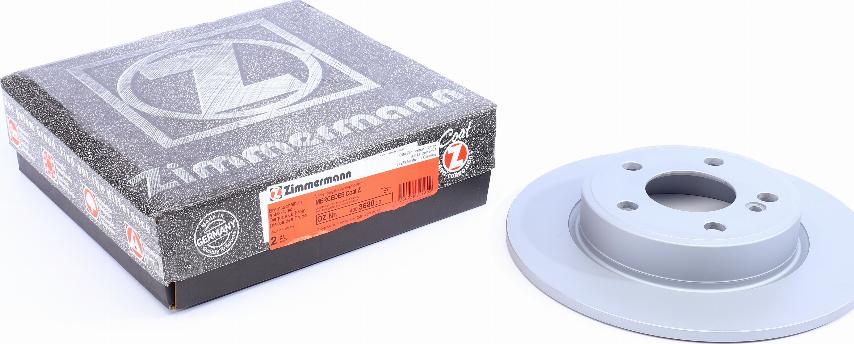 Zimmermann 400.3680.20 - Тормозной диск autospares.lv