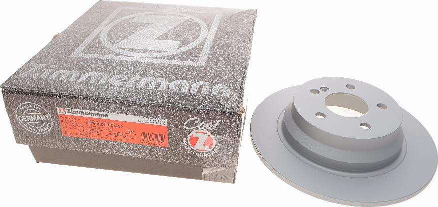 Zimmermann 400.3621.20 - Тормозной диск autospares.lv