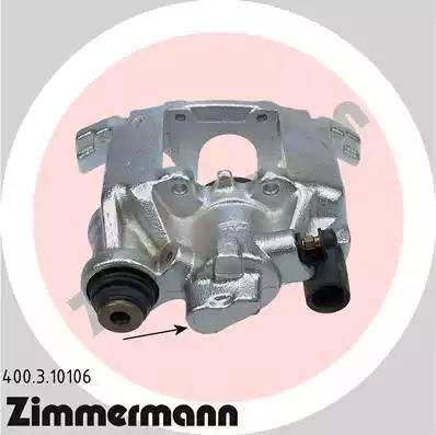 Zimmermann 400.3.10106 - Тормозной суппорт autospares.lv