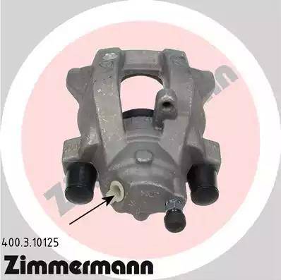 Zimmermann 400.3.10125 - Тормозной суппорт autospares.lv