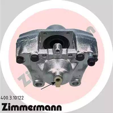 Zimmermann 400.3.10122 - Тормозной суппорт autospares.lv