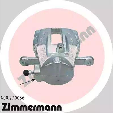 Zimmermann 400.2.10056 - Тормозной суппорт autospares.lv