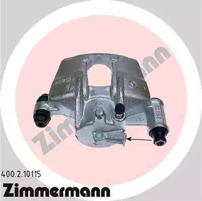 Zimmermann 400.2.10115 - Тормозной суппорт autospares.lv