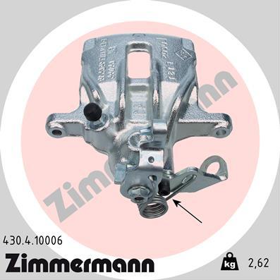 Zimmermann 430.4.10006 - Тормозной суппорт autospares.lv