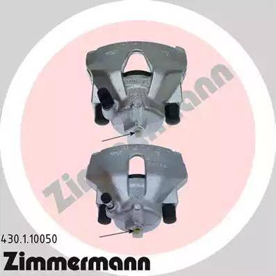 Zimmermann 430.1.10050 - Тормозной суппорт autospares.lv