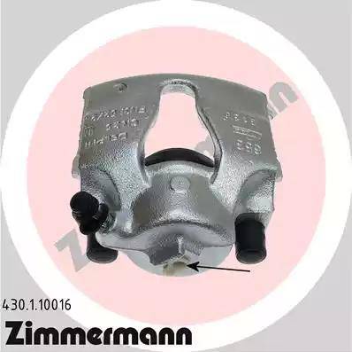 Zimmermann 430.1.10016 - Тормозной суппорт autospares.lv