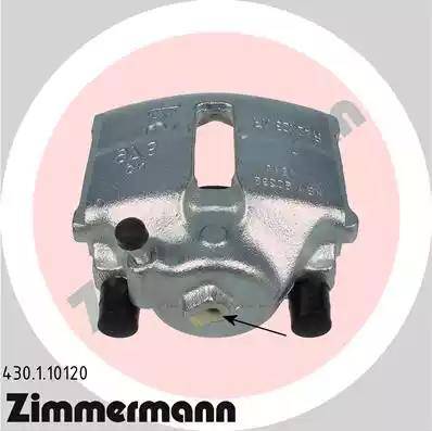 Zimmermann 430.1.10120 - Тормозной суппорт autospares.lv