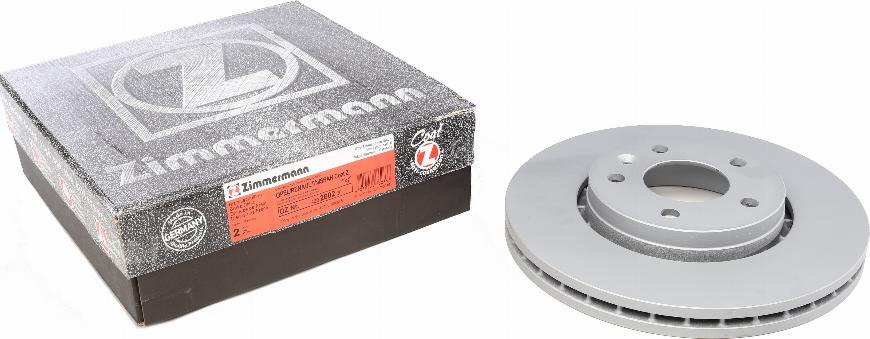Zimmermann 430.2602.20 - Тормозной диск autospares.lv