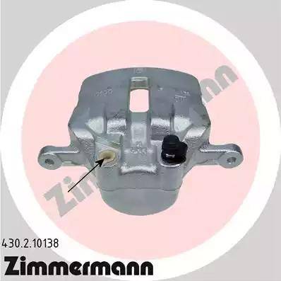 Zimmermann 430.2.10138 - Тормозной суппорт autospares.lv