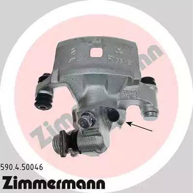 Zimmermann 590.4.50046 - Тормозной суппорт autospares.lv