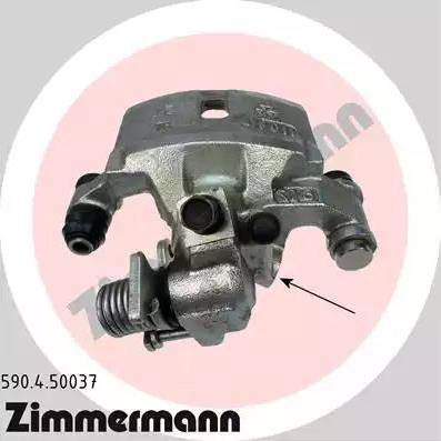 Zimmermann 590.4.50037 - Тормозной суппорт autospares.lv