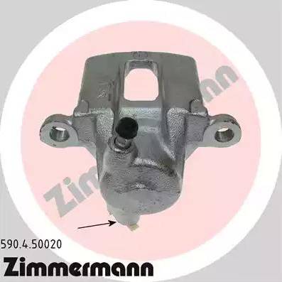 Zimmermann 590.4.50020 - Тормозной суппорт autospares.lv