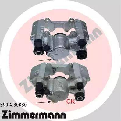 Zimmermann 590.4.30030 - Тормозной суппорт autospares.lv