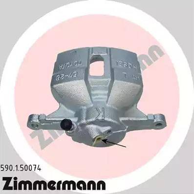 Zimmermann 590.1.50074 - Тормозной суппорт autospares.lv