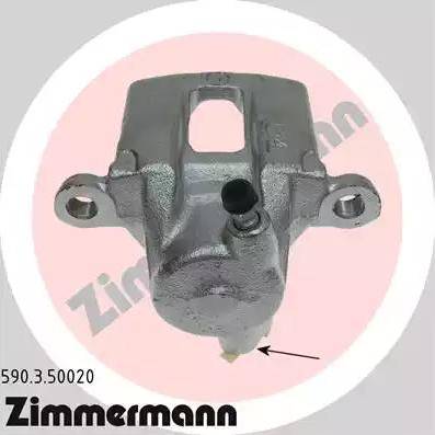 Zimmermann 590.3.50020 - Тормозной суппорт autospares.lv