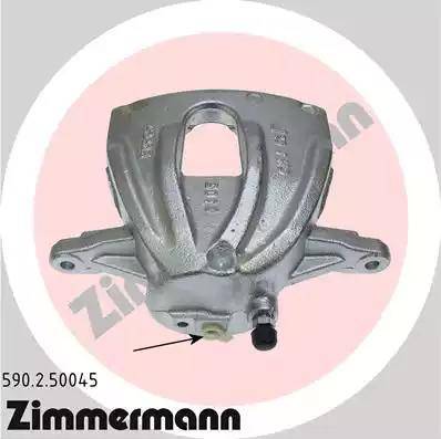 Zimmermann 590.2.50045 - Тормозной суппорт autospares.lv