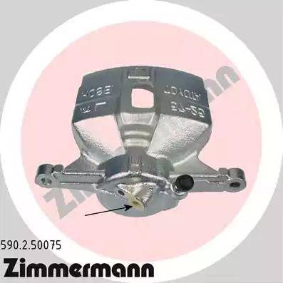 Zimmermann 590.2.50075 - Тормозной суппорт autospares.lv