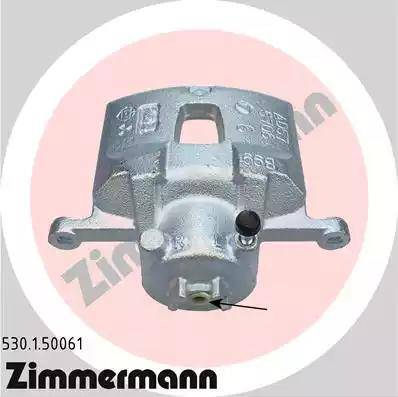 Zimmermann 530.1.50061 - Тормозной суппорт autospares.lv