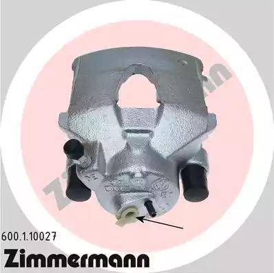 Zimmermann 600.1.10027 - Тормозной суппорт autospares.lv