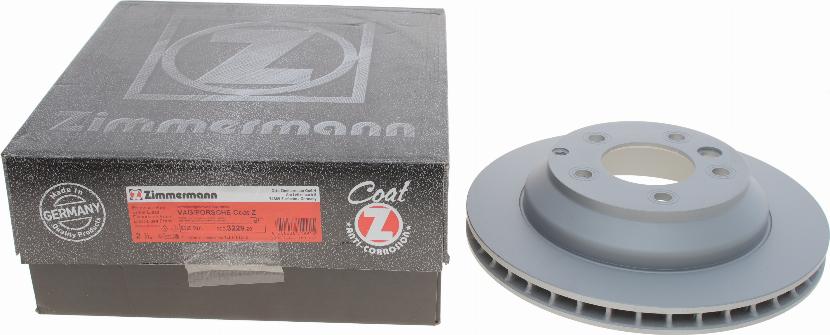 Zimmermann 600.3229.20 - Тормозной диск autospares.lv